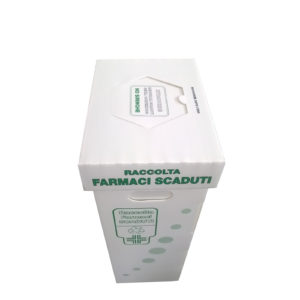 ART. 1292 ECO EASY 70 LT. PER FARMACI SCADUTI CON APERTURA ESAGONALE